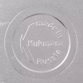 Сковорода KUKMARA, 305.5 см, алюминий, цвет хромированный