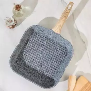 Сковорода-гриль Nadoba Mineralica, антипригарное покрытие, 28x28 см