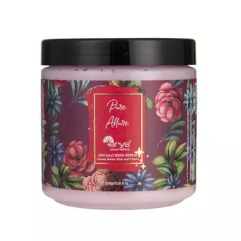 Скраб для тела Arya Pure Allure, с морской солью, 300