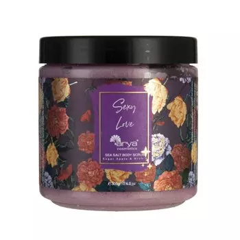 Скраб для тела Arya Sexy Love, с морской солью, 300 г
