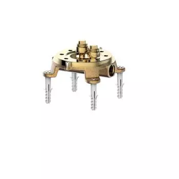 Скрытая часть для встраиваемого смесителя BRAVAT Arc D9102N-ENG, сталь, бронза