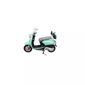 Скутер VENTO RETRO 150, 49cc, сигнализация, мятный