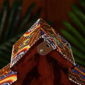 Скворечник тройной "Стрекозы" 32х17х30 см