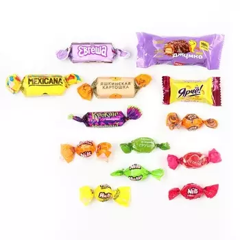 Сладкий детский подарок «Дед Мороз»: конфеты 700 г, краски 12 цветов, кормушка