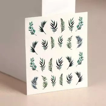 Слайдеры для ногтей «GREEN», зелёные