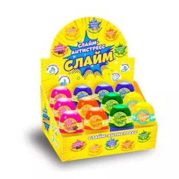 Слайм, антистресс «Золотой песок»