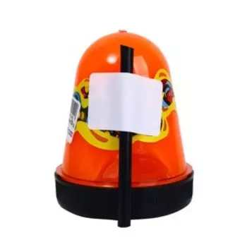 Слайм «Флуоресцентный» Оранжевый, 130 г