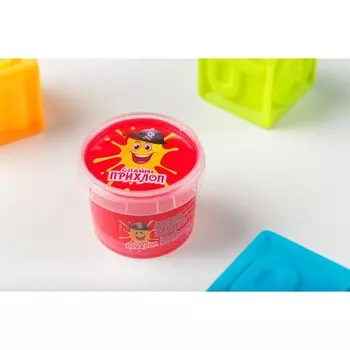 Слайм «Мальчик пират» Красный, 90 г