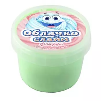 Слайм «Облачко» Зелёный, 75 г