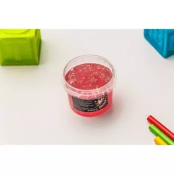 Слайм «Пегас» Ирис, Красный, 90 г