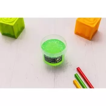 Слайм «Пегас» Неоновый, зелёный 90 г