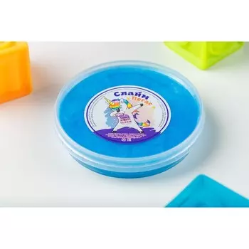 Слайм «Перламутровый» Голубой, 160 г