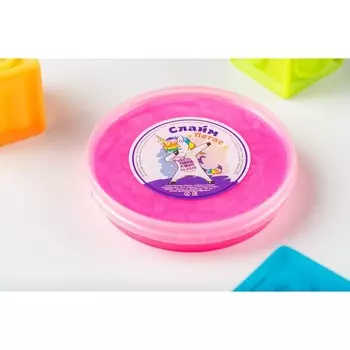 Слайм «Перламутровый» Розовый, 160 г