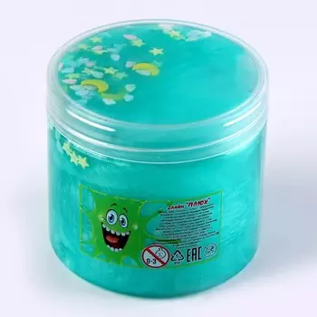 Слайм «Перламутровый», с шармиками, 180 г, МИКС