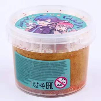 Слайм «Пират. Аниме» 100 г, золото