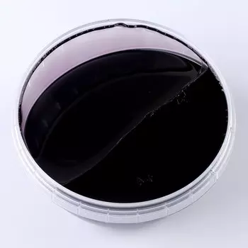 Слайм Плюх, контейнер 350 гр., чёрный