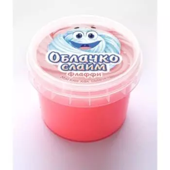 Слайм «Прихлоп. Облачко» красный 75 г