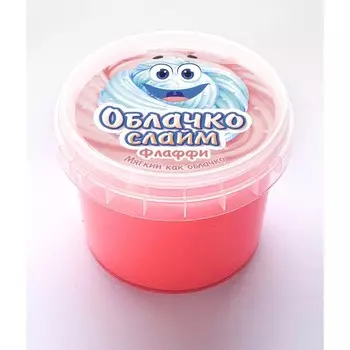 Слайм «Прихлоп. Облачко» красный 75 г