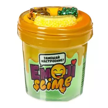 Слайм «Slime Emoji» 120 мл, зелёный