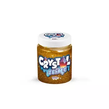 Слайм ТМ «Slime» Crystal slime, золотой, 250 г