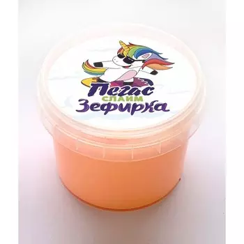 Слайм «Зефирка» Оранжевый, 100 г