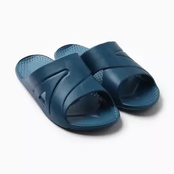 Сланцы слайдеры мужские «Юкон», синие, размер 41
