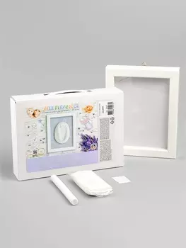 Слепки ручек малыша «Лапочка», рамка со стеклом