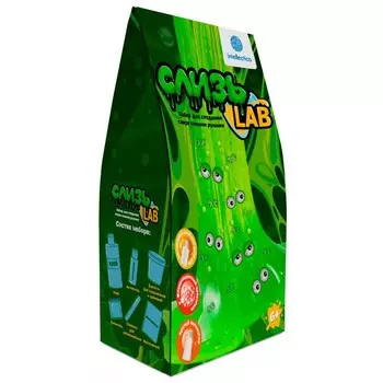 Слизь Lab, цвет зелёный