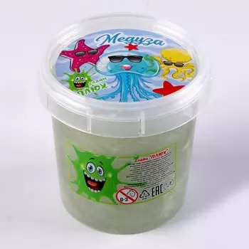 Слизь «Плюх. Медуза» перламутровая, серебряная, 120 г