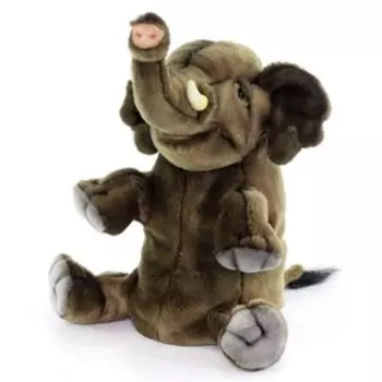 Слон, игрушка на руку, 24 см