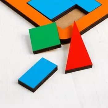 «Сложи квадрат» Б.П.Никитин, 1 уровень (макси), МИКС