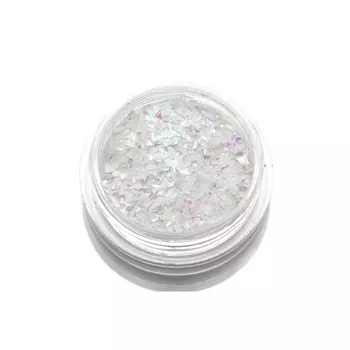 Слюда белая Pole, розово-сиреневая