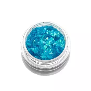 Слюда цветная Pole, голубая