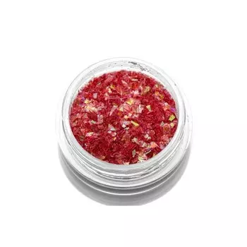 Слюда цветная Pole, коралловая