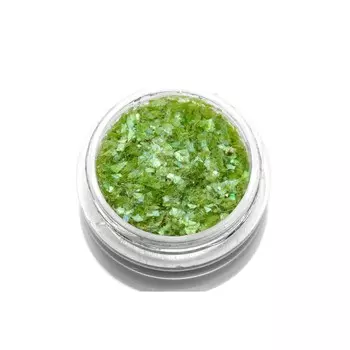 Слюда цветная Pole, лаймовая