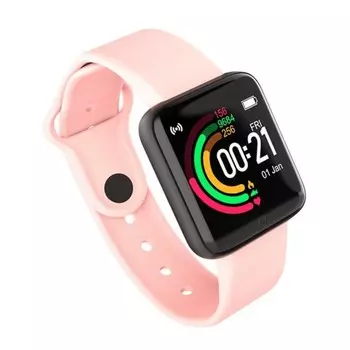 Смарт-часы Maxvi SW-01, 1.44", TFT, IP65, 90 мАч, розовые