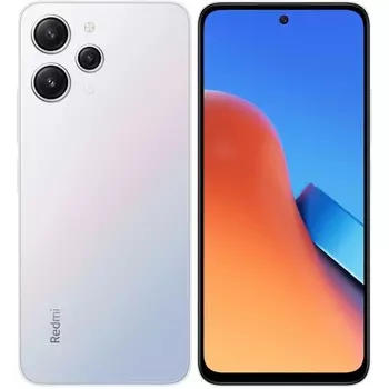 Смартфон Xiaomi Redmi 12, 6.79", IPS, 4 Гб, 128 Гб, 50 Мп, 8 Мп, 2Sim, 5000 мАч, серебристый