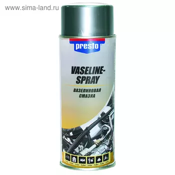 Смазка вазелиновая PRESTO, 200 мл, аэрозоль