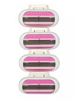 Сменные кассеты Venus розовые, 4 шт