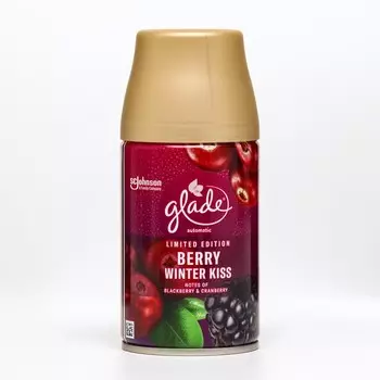 Сменный баллон Glade Automatic "Berry Winter Kiss", 269 мл