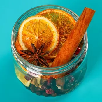 Смесь специй для глинтвейна в банке «Зимний суп» классическая, 50 г.