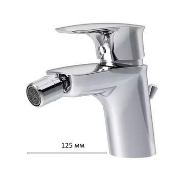 Смеситель для биде AM.PM Spirit 2.1 F71A83100, однорычажный, с донным клапаном, хром