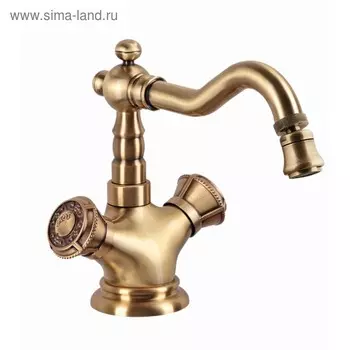Смеситель для биде Bronze de Luxe 10217/1, двухвентильный, латунь
