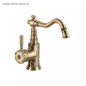 Смеситель для биде Bronze de Luxe 21688, однорычажный, латунь