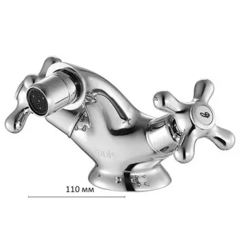 Смеситель для биде IDDIS Jeals 49002T4C, двухвентильный