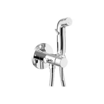 Смеситель для биде "ПРОФСАН" PSM-ST-0710, с гигиеническим душем, встраиваемый, латунь, хром 979731