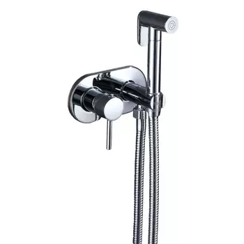 Смеситель для биде RUSH Capri CA1435-96, с гигиеническим душем, встраиваемый, латунь, хром