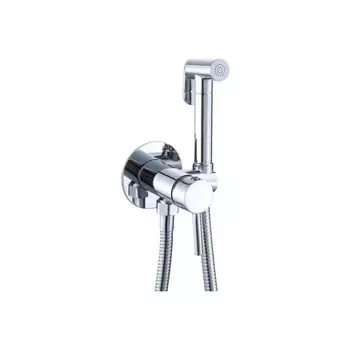 Смеситель для биде RUSH Capri CA1435-98, с гигиеническим душем, встраиваемый, латунь, хром