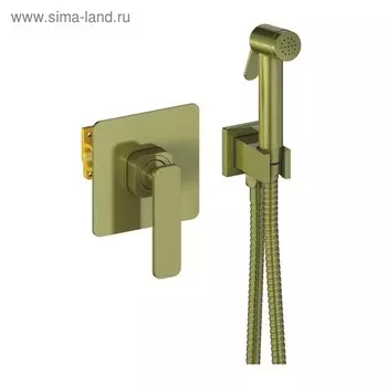 Смеситель для биде Timo Torne 4389/02SM, встроенный с гигиеническим душем, антик