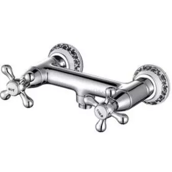 Смеситель для душа D&K Hessen Hercules DA1423141, двухвентильный, хром